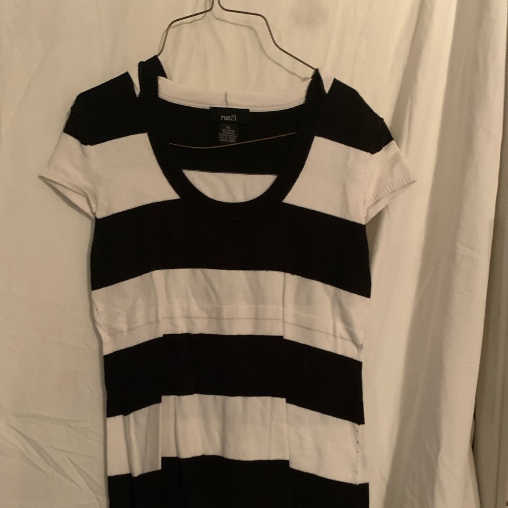 Girls XL sweater dress with hood.